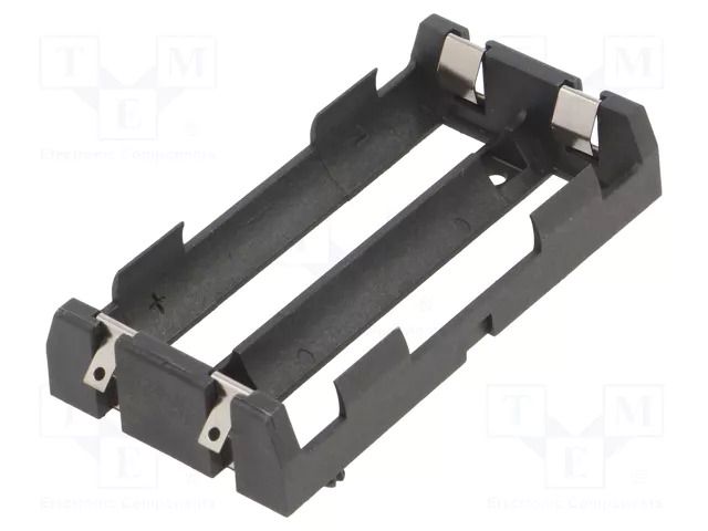 Holder; 18650; Batt.no: 2; soldered KEYSTONE KEYS1047
