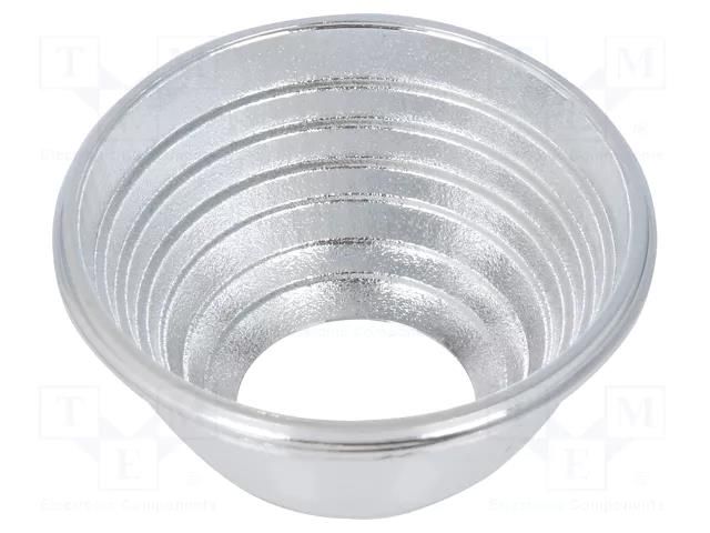 Spotlight; round; metal; 54÷74°; Mounting: glue; Colour: silver LEDIL C12097
