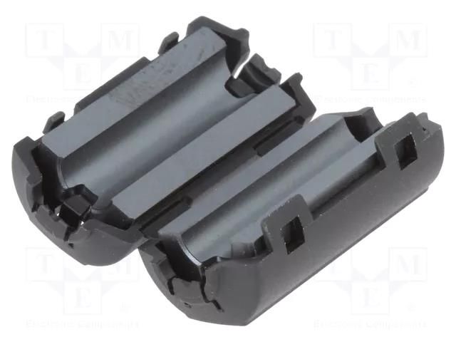 Core: ferrite; on round cable; Ni-Zn ferromagnetic; 300MHz KEMET ESD-SR-110