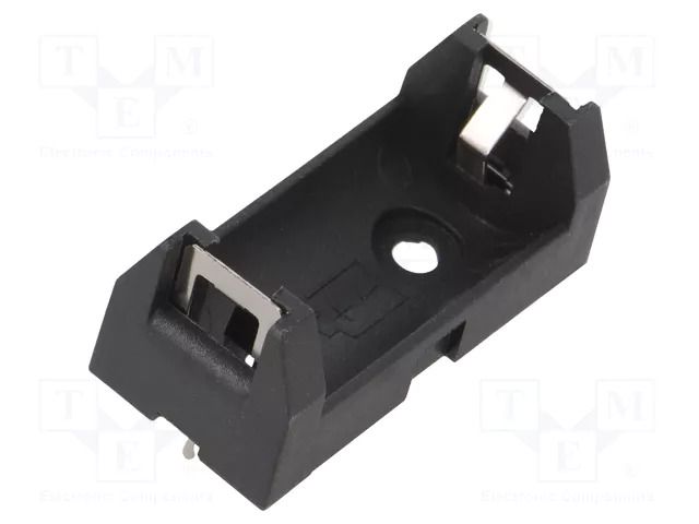 Holder; 1/2AA,CR2; Batt.no: 1; PCB,THM; for PCB KEYSTONE KEYS108