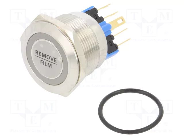 Switch: vandal resistant; Pos: 2; SPST-NO + SPST-NC; 2A/48VDC E-SWITCH PV7F2Y0SS-341