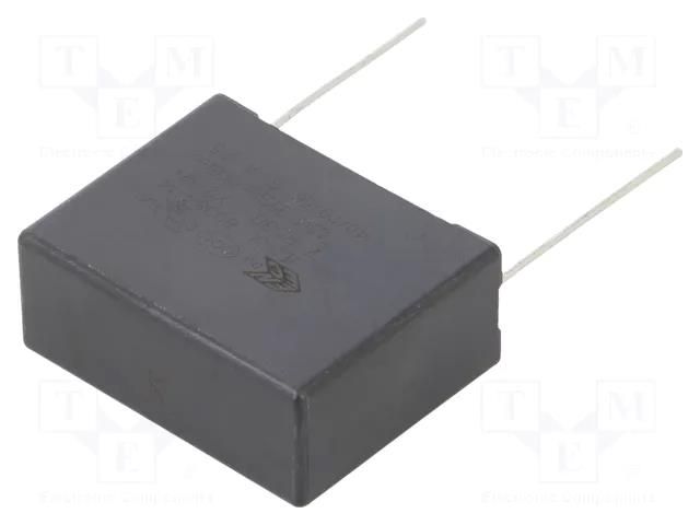 Capacitor: polypropylene; 1.5uF; 13x25x32mm; THT; ±10%; 25mm KEMET R53BR41505000K