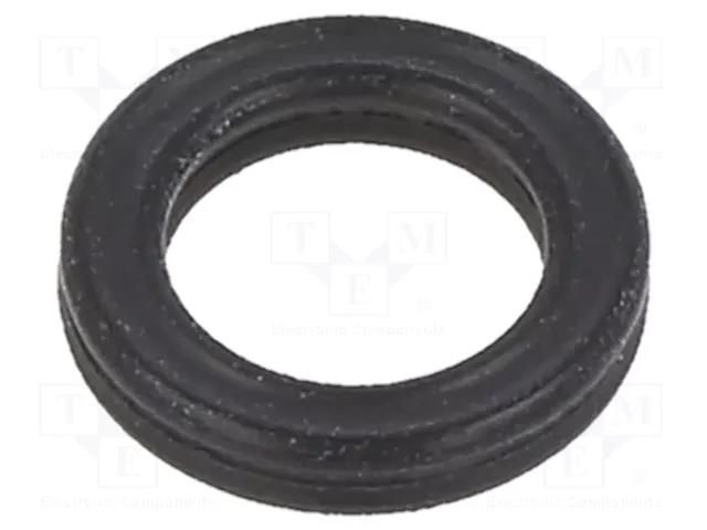 X-ring washer; NBR caoutchouc; Thk: 1.78mm; Øint: 6.07mm ORING USZCZELNIENIA TECHNICZNE X-6.07X1.78-NBR