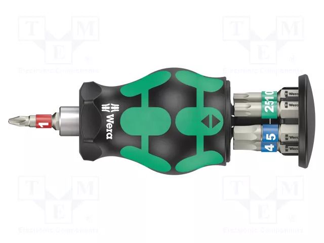 Hex key,Phillips,Torx®; with bit magazine; 7pcs. WERA WERA.05004179001
