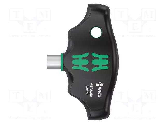 Screwdriver handle; Mounting: hexagonal 6mm; Kind of handle: T WERA WERA.05023400001