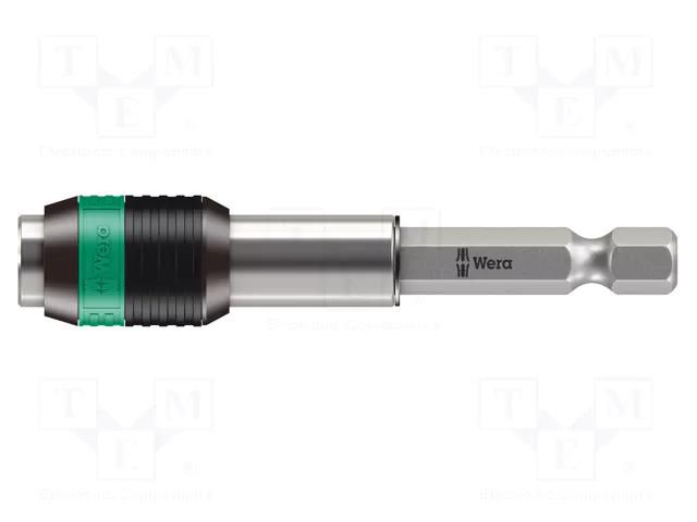 Holder; Overall len: 75mm; Mounting: 1/4",1/4" (F6,3mm) WERA WERA.05052503001