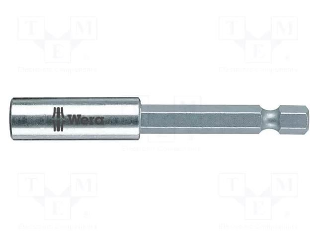 Holder; Overall len: 75mm; Mounting: 1/4" (C6,3mm),1/4" (F6,3mm) WERA WERA.05053455001