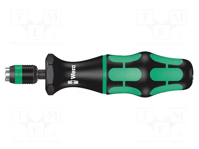 Screwdriver: torque; 155mm; Holder: C6,3mm,E6,3mm; 1/4" WERA WERA.05074722001