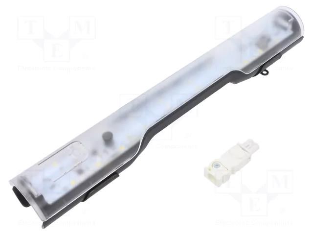 LED lamp; IP20; 12÷48VDC; 6W; 600lm; 5000K; clip,magnet; -30÷55°C FINDER 7L.43.0.024.1200