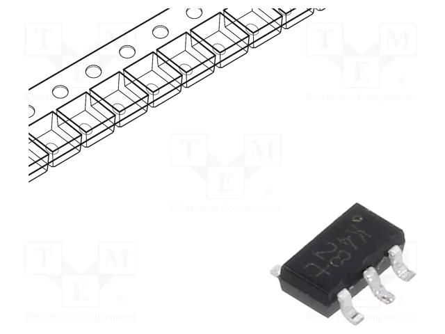 Diode: TVS array; 5.6V; 200W; SC74,SOT457,TSOP6; ESD NEXPERIA PESD3V3S4UD.115