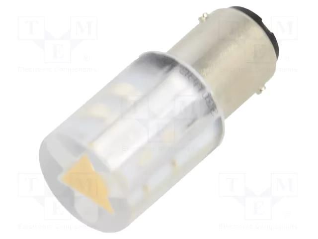LED lamp; yellow; BA15D,T20; 230VDC; 230VAC; plastic; -20÷60°C CML INNOVATIVE TECHNOLOGIES 18561232