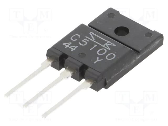 Transistor: NPN; bipolar; 120V; 8A; 75W; TO3PF SANKEN 2SC5100