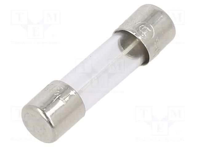 Fuse: fuse; 315mA; 250VAC; time-lag; cylindrical,glass; 5x20mm; 5ST BEL FUSE 5ST-315-R