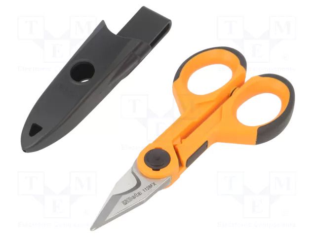 Scissors; for electricians; straight; for cables; 145mm BETA BE1128FX