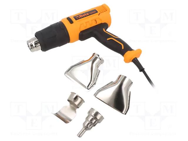 Electric hot shrink gun; 1.8kW; 250÷500l/min; 230VAC BETA BE1850D