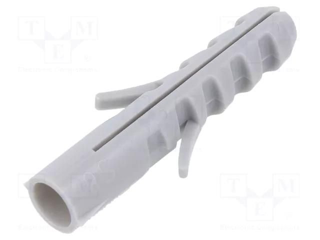 Plastic anchor; without screw; 8x40; S; 100pcs; 8mm FISCHER FISCHER-50108