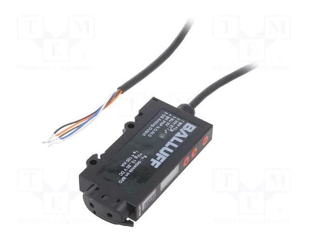 Sensor: optical fiber amplifier; PNP; Connection: cables; 2m BALLUFF BFB0008