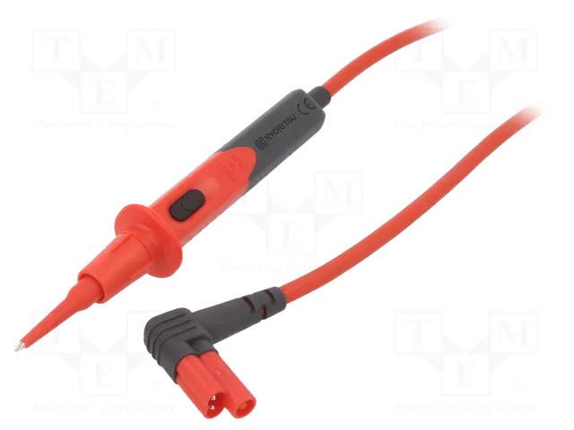 Test lead; Len: 1.4m; red; Features: with remote control switch KYORITSU KEW7260