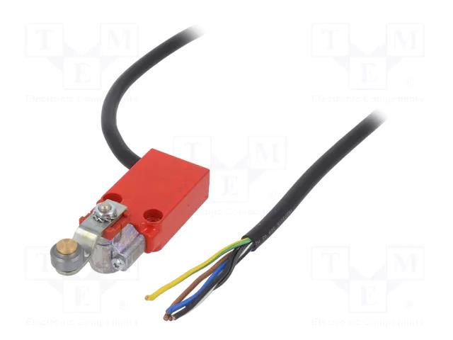 Limit switch; lever R 25,6mm, metallic roller Ø13mm; NO + NC CROUZET CROUZET-83873101