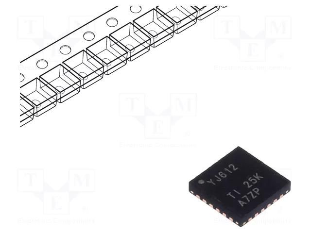 IC: interface; I/O expander,translator; 1.1÷3.6VDC; SDIO; SMD TEXAS INSTRUMENTS TXS02612RTWR