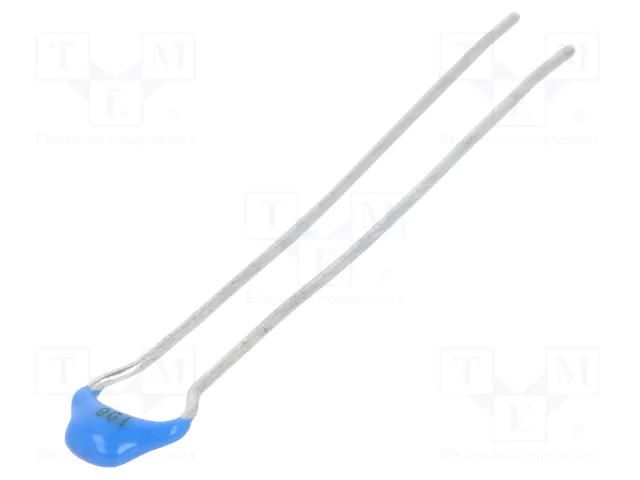 Capacitor: ceramic; MLCC; 10uF; 25V; X5R; ±20%; THT; 2.5mm TDK FG18X5R1E106MRT06