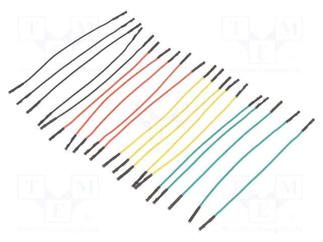 Connection cable; 20pcs; 127mm MICROCHIP TECHNOLOGY AC163029-KPL