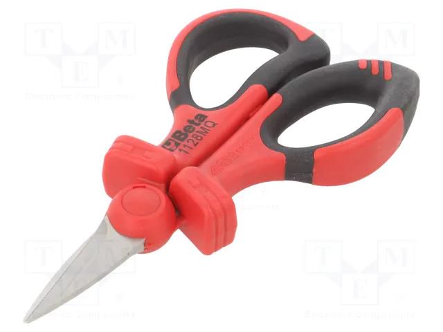 Scissors; for electricians,insulated; 145mm BETA BE1128MQ