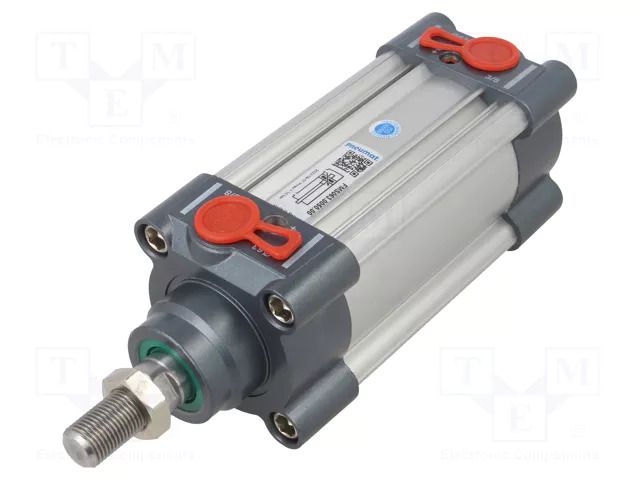 Profile cylinder; Piston diam: 20mm; Piston stroke: 50mm; 1÷10bar PNEUMAT FMS063.0050.00