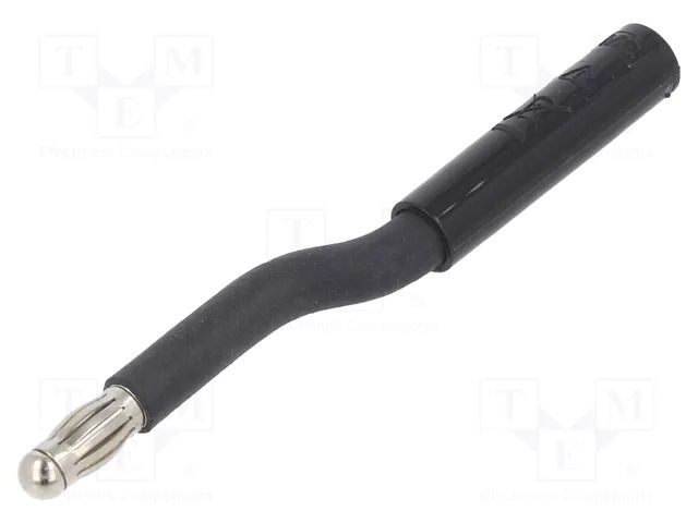 Adapter; black; 25A; banana 4mm socket STÄUBLI A-SLK4-RG-21