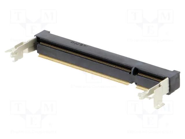 connector DDR SODIMM SOCKET 200P 8H STD TYPE TE Connectivity 1827341-4