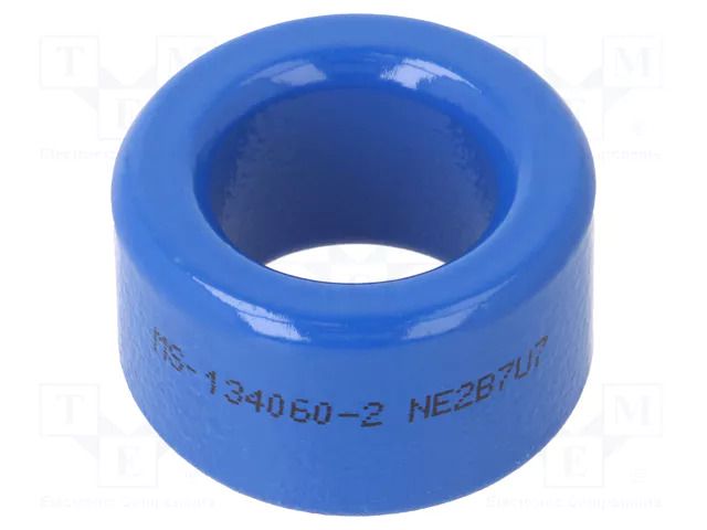 Ferrite: toroidal; L: 18mm; Øint: 19.94mm; Øout: 33.02mm; 102nH MICROMETALS MS-134060-2