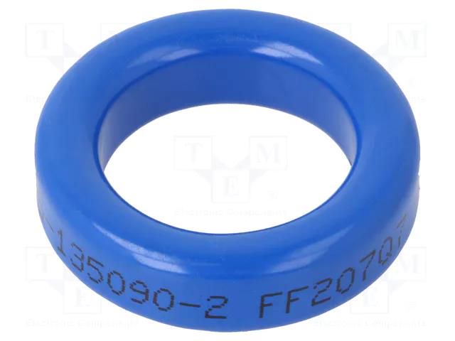 Ferrite: toroidal; L: 8.89mm; Øint: 23.37mm; Øout: 34.29mm; 56nH MICROMETALS MS-135090-2
