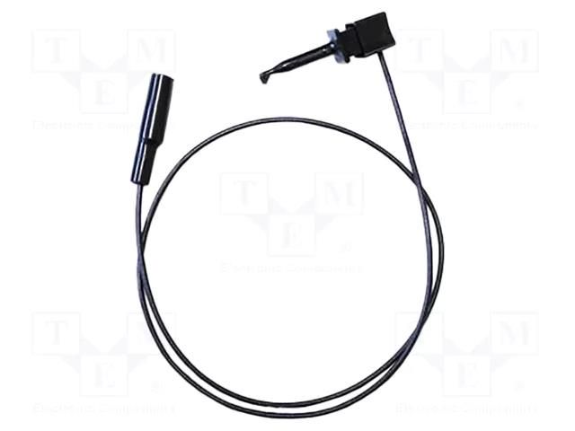 Test lead; 5A; clip-on hook probe,aligator clip; Urated: 300V MUELLER ELECTRIC BU-1031-A-24-0