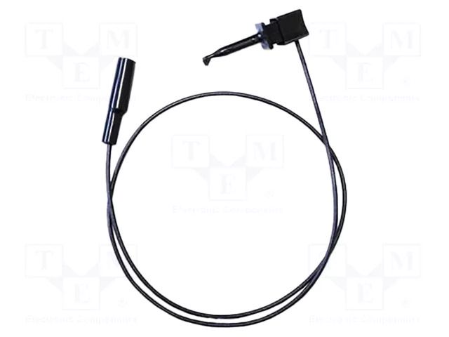 Test lead; 5A; clip-on hook probe,crocodile clip; Urated: 300V MUELLER ELECTRIC BU-1031-A-24-0