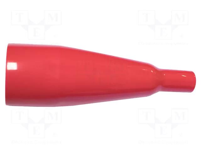 Insulator; 5kV; red; PVC; 224mm MUELLER ELECTRIC BU-35-2