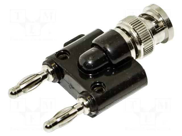 Connector: 4mm banana; banana 4mm socket x2,BNC plug; 500V MUELLER ELECTRIC BU-P1270