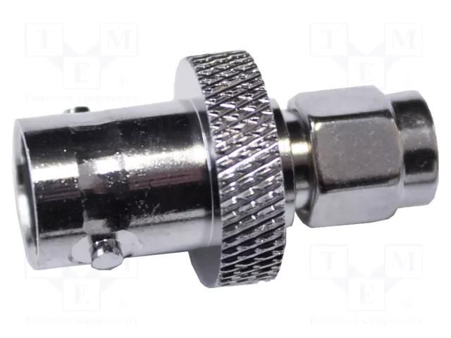 Connector: BNC; -50÷170°C; BNC female,SMA male; 50Ω; female; 30VAC MUELLER ELECTRIC BU-P4290-NS