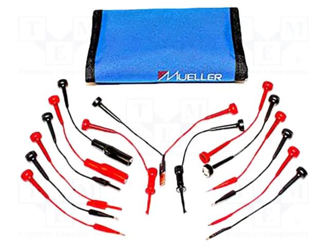 Test leads; Equipment: test leads,carrying case MUELLER ELECTRIC KT-MS001