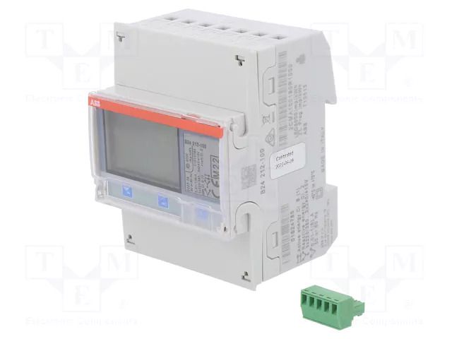 Counter; digital,mounting; for DIN rail mounting; three-phase ABB B24-212-100