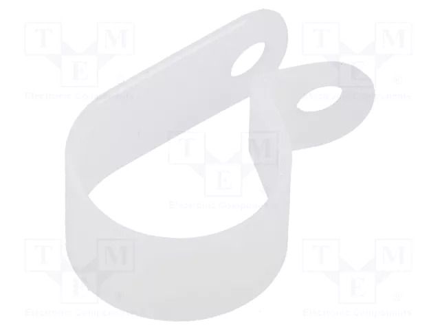 Fixing clamp; Cable P-clips; ØBundle : 3.2mm; W: 9.5mm; polyamide KEYSTONE KEYS7621