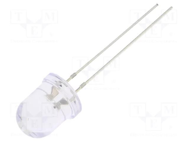 LED; blue/yellow; 8mm; 30°; Front: convex; 2.1÷2.6/2.9÷3.4VDC OPTOSUPPLY OSYBP28131A