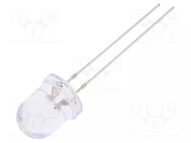 LED; blue/yellow; 8mm; 30°; Front: convex; 2.1÷2.6/2.9÷3.4VDC OPTOSUPPLY OSYBP28131A