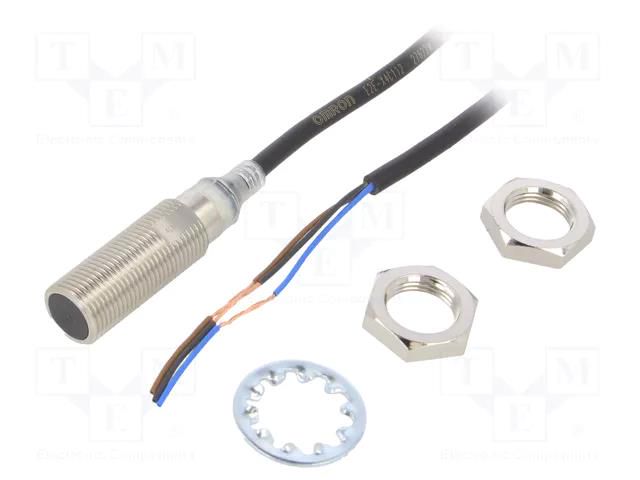 Sensor: inductive; OUT: NPN / NO; 0÷4mm; 10÷30VDC; M12; IP67; 200mA OMRON E2E-X4C112-2M