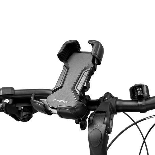 Wozinsky strong phone holder for bicycle, motorcycle, scooter handlebars, black (WBHBK6), Wozinsky 5907769306723 5907769306723