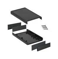 CASE, ABS, BLACK, 28X65X110MM 1593QBK