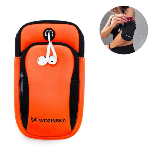 Wozinsky running phone armband orange (WABOR1), Wozinsky 5907769306839 5907769306839