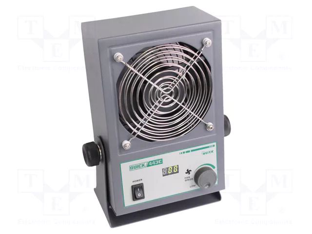 Air ionizer; bench; 190x95x240mm; 0÷50°C; 230VAC; Uout: 5kV QUICK QUICK-443C