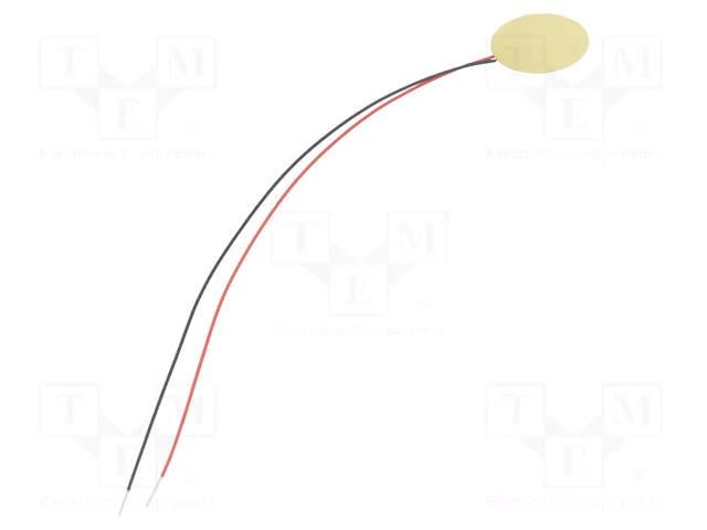 Sound transducer: piezo signaller; without built-in generator MURATA 7BB-15-6L0