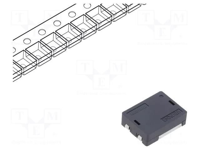 Filter: anti-interference; SMD; 20A; 16VDC; 12.1x9.1x3.5mm MURATA BNX028-01L