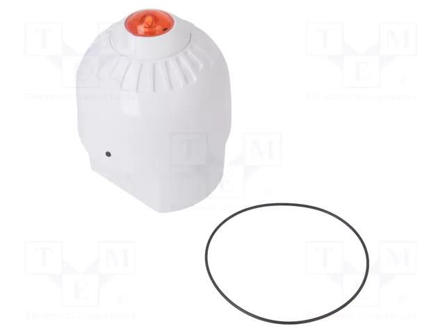 Signaller: lighting; flashing light; white; Sonos Pulse; 17÷60VDC KLAXON SIGNALS ESD-5005
